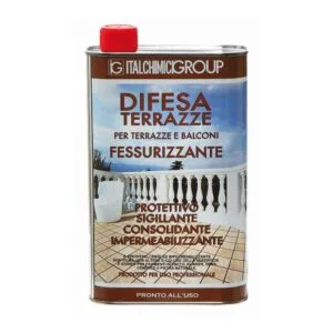 Impermeabilizzante difesa terrazze balconi protettivo sigillante Professionale 1 LT