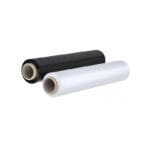Film estensibile Bianco Nero rotolo pellicola per imballaggi 23 H CM 50 KG 2,2
