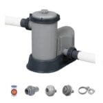 Pompa filtro a cartuccia per piscina fuoriterra Bestway tipo III da 5.678 L/h