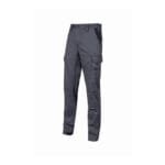Pantalone da lavoro Guapo U-Power Grigio cotone elasticizzato con ampie tasche