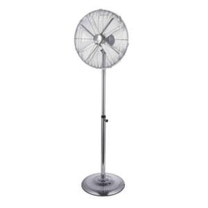 Ventilatore da terra piantana in metallo diametro 45cm oscillante 3 velocita 60W