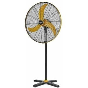 Ventilatore a piantana con telecomando silenzioso in metallo 6 velocità 76 cm