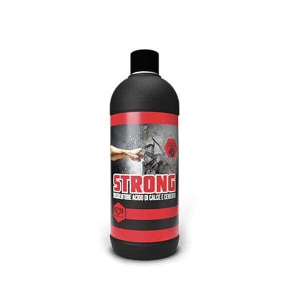 Disincrostante acido tamponato rimuove incrostazioni calce cemento calcare Nettex Strong 1 LT - immagine 1