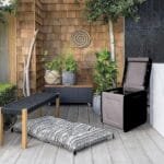 Baule da giardino in resina Portatutto per casa balcone esterno 54x53 H57 cm - immagine 4