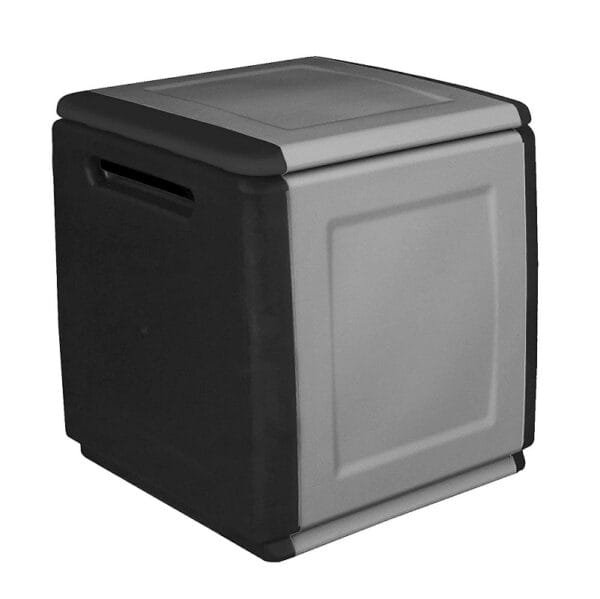 Baule da giardino in resina Portatutto per casa balcone esterno 54x53 H57 cm - immagine 1