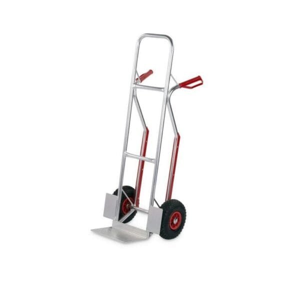 Carrello portapacchi Bravetta in alluminio ruote pneumatiche Portata max 200 KG - immagine 1