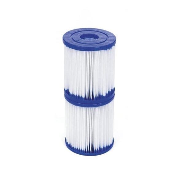 Filtro a cartuccia Bestway 2 pezzi cartucce per pompa piscina da 1.249 L - immagine 1