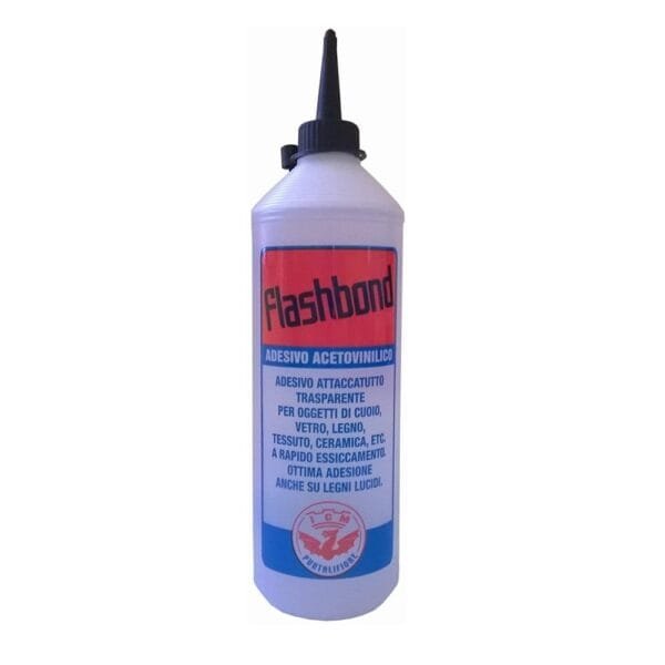 Colla acetovinilica FlashBond Trasparente attaccatutto Universale 250 ML - immagine 1
