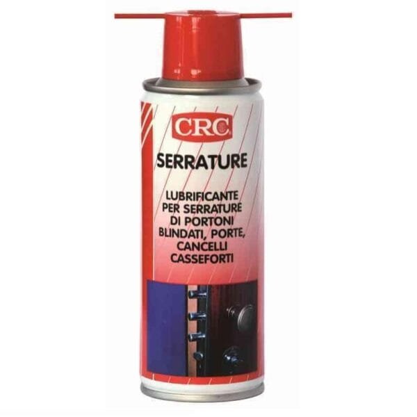 Lubrificante per serrature porte cancelli CRC schiumoso anticorrosivo 250 ML - immagine 1