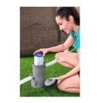 Pompa filtro a cartuccia per Piscina Bestway fuoriterra portata 3.028 L/h - immagine 3