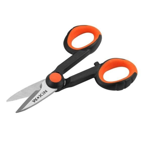 Forbici elettricista professionali Wokin Lame in acciaio Inox antiscivolo 140 mm - immagine 1