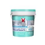 Idropittura Traspirante Bianco opaco per rinnovo muri interni V33 RENOV'MUR 4 LT