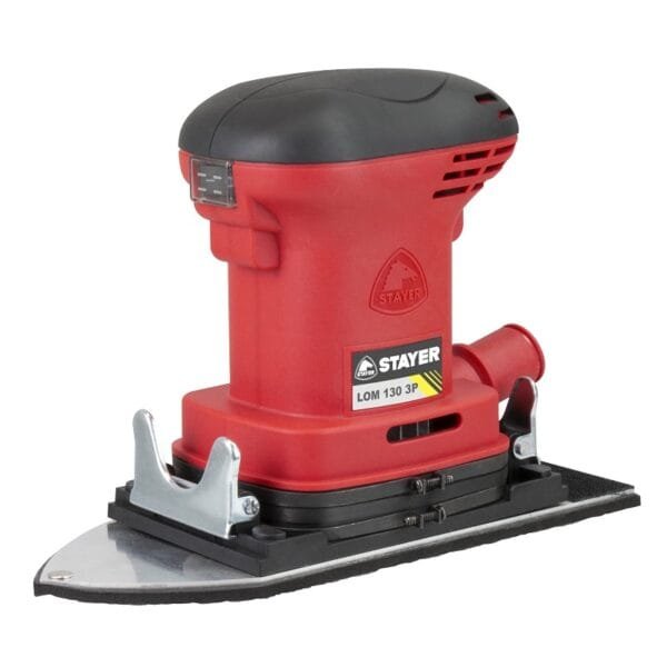 Levigatrice orbitale Stayer compatta per legno cartongesso persiane in legno 3 piastre 190W - immagine 1