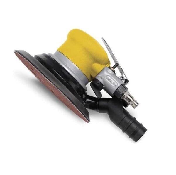Levigatrice rotorbitale pneumatica ad aria compressa per legno metallo 150 mm - immagine 3