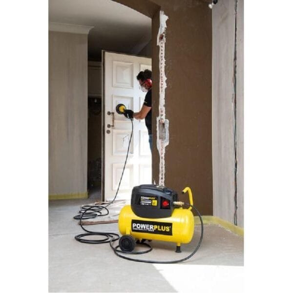 Levigatrice rotorbitale pneumatica ad aria compressa per legno metallo 150 mm - immagine 4