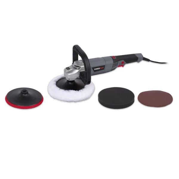 Lucidatrice angolare 1200W Levigatrice Ceratrice elettrica auto 180mm POWE41030 - immagine 1