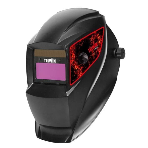 Maschera saldatura autoscurante automatica Telwin Tribe 9-13 casco saldatore MMA MIG MAG TIG - immagine 1