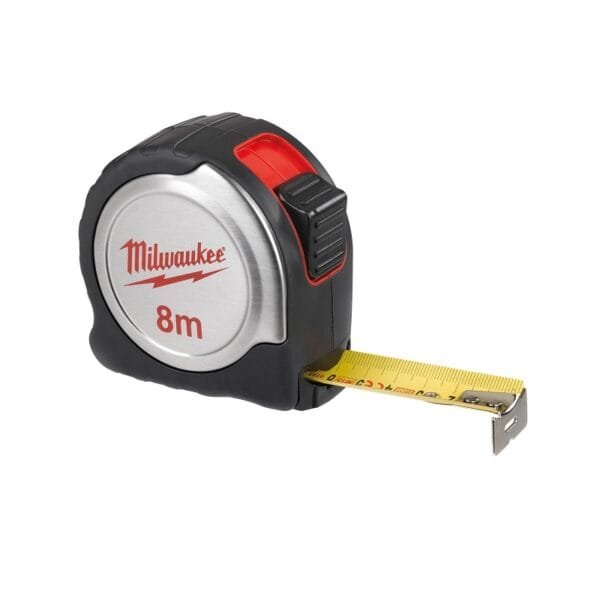 Flessometro Milwaukee 8 Metri Professionale Ergonomico alta qualita 8 mt - immagine 1