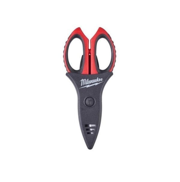 Forbici elettricista Milwaukee professionali tagliacavi crimpatrice con custodia - immagine 2