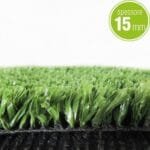 Prato sintetico 15 mm erba finta artificiale per terrazze piscina Rotolo 1x5 MT