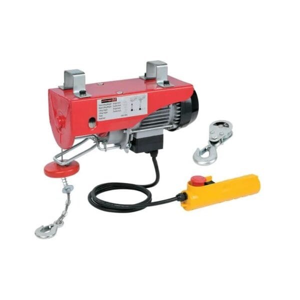 Paranco elettrico elevatore montacarichi argano verricello 300 600 KG 18 MT - immagine 1