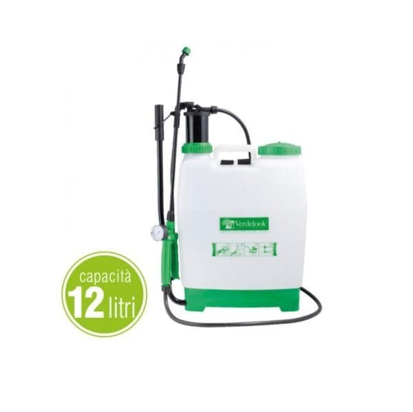 Pompa a pressione spalla vaporizzatore irroratore piante orto giardino 12 Litri - immagine 1