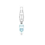 Raccordo portagomma innesto rapido per tubo acqua giardino irrigazione 1/2 5/8 - immagine 2