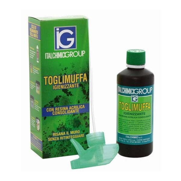 Rimuovi muffa diluibile antimuffa macchie igienizzante con resina acrilica 1 LT - immagine 1