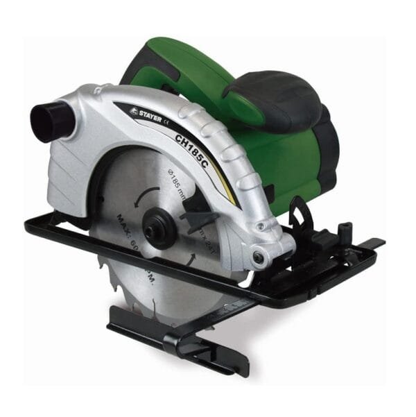 Sega circolare Stayer CH185C elettrica Troncatrice  legno con Lama 185mm 1200W - immagine 1