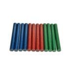STANLEY COLLA A CALDO PER PISTOLA TERMOCOLLANTE VERDE ROSSO BLU 12 PZ STHT1-70436