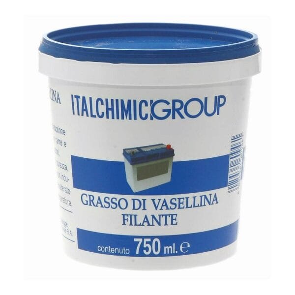 Grasso di vaselina bianco filante protettivo lubrificante riduce attrito 125 ml - immagine 1