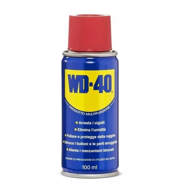 WD40 Lubrificante Spray multifunzione sbloccante protettivo metallo WD-40 100 ML - immagine 1
