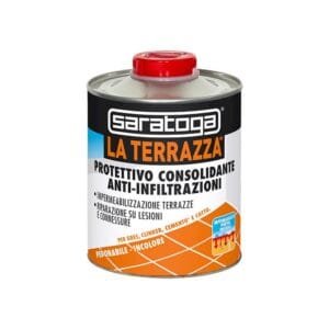 Impermeabilizzante terrazze balconi Protettivo consolidante anti infiltrazioni 1 LT