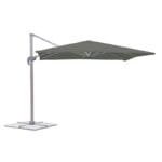 Ombrellone da giardino 3x3 a braccio decentrato reclinabile telo 280gr Deluxe - immagine 4