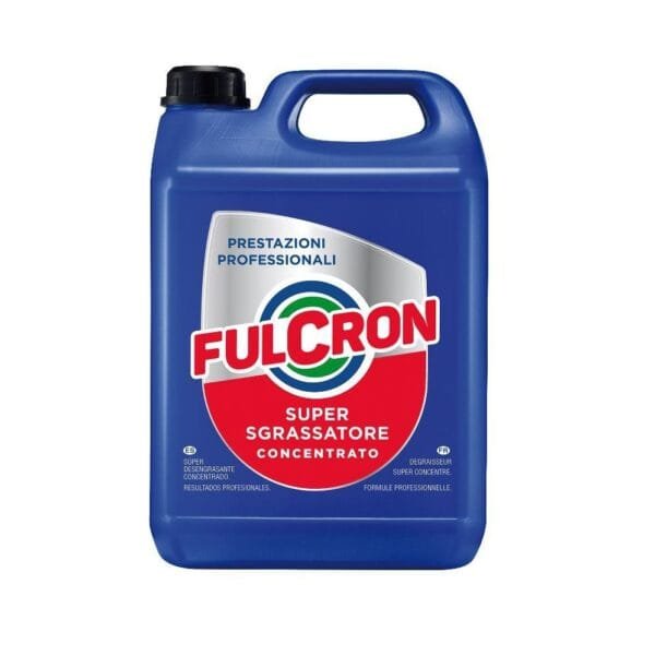 Fulcron Super Sgrassatore concentrato per auto industria casa professionale 5 LT - immagine 1