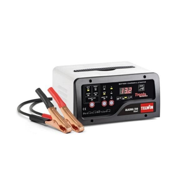 Caricabatterie Avviatore Mantenitore di Carica Telwin Alaska 210 Start 12 24V - immagine 1