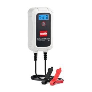 Caricabatterie e mantenitore di carica elettronico Defender 20 Telwin 12/24 Volt