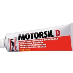 Motorsild Rossa Silicone Sigillante Auto Moto Alte Temperature -70°C/+300°C 85g