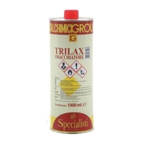Trielina smacchiatore solvente sgrassante per macchie di olio grasso resina 1 LT