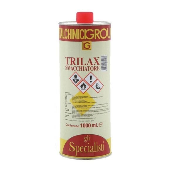 Trielina smacchiatore solvente sgrassante per macchie di olio grasso resina 1 LT - immagine 1
