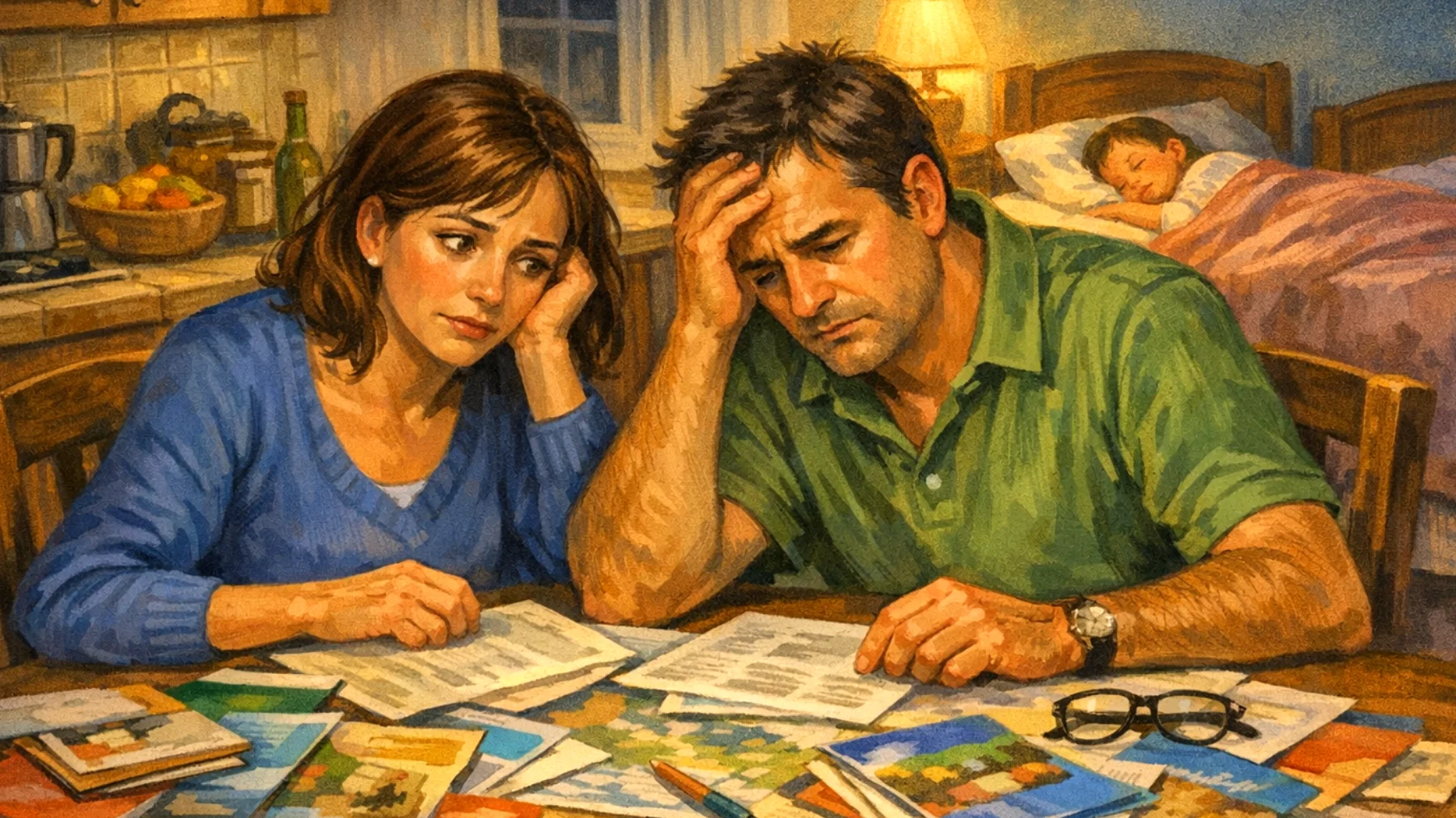 Genitori di bambini piccoli che vivono con ansia costante il futuro dei propri figli, preoccupandosi eccessivamente per le scelte educative, scolastiche e sociali da compiere fin dalla tenera età, temendo di non prepararli adeguatamente alle sfide che dovranno affrontare"