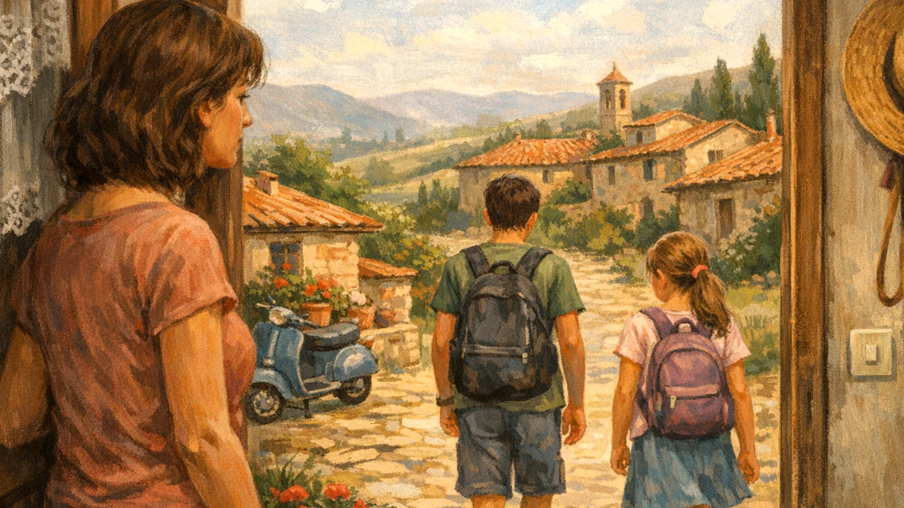 Una mamma si trova ad affrontare la crescente indipendenza dei suoi bambini che mostrano eccessiva autonomia e distacco emotivo, rifiutando abbracci, confidenze e momenti di condivisione che prima erano naturali, lasciandola confusa tra il desiderio di rispettare la loro crescita e la paura di perdere il legame affettivo"